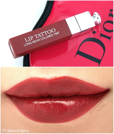 dior lip tattoo|dior lip tattoo natural berry.